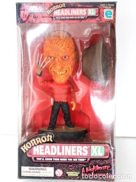 Juguetes antiguos y Juegos de colecci&oacute;n: Horror Headliners XL Figura/Figure: FREDDY KRUEGER - Pesadilla en Elm Street (Equity Marketing) - Eq