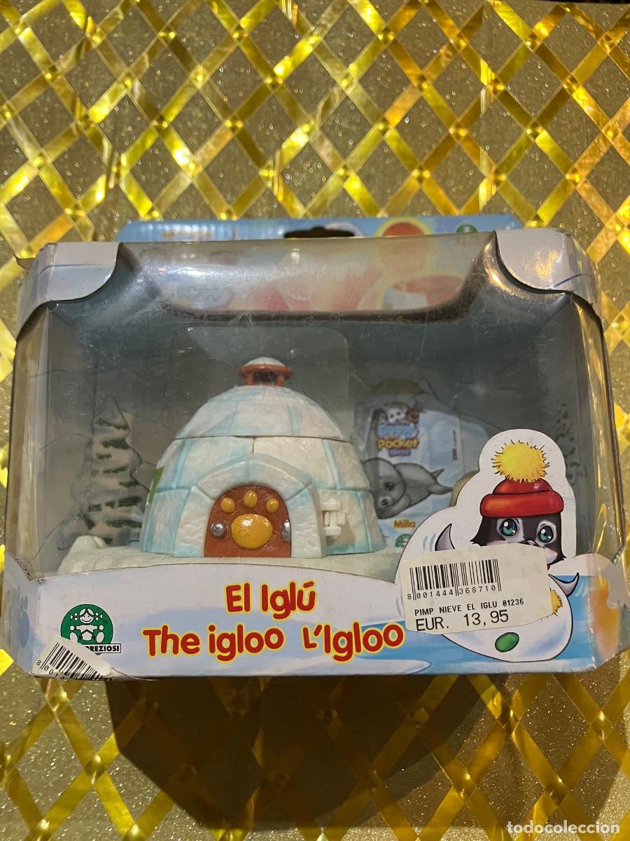 Juguetes antiguos y Juegos de colecci&oacute;n: JUGUETE DE SNOW IN MY POCKET NIEVE EL IGLU !