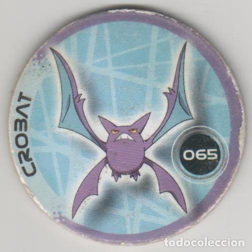 Juguetes antiguos y Juegos de colecci&oacute;n: COLECCI&Oacute;N TAZOS MAGIC BOX INT. POK&Eacute;MON PICKERS TAZO CAPS POGS N&Uacute;MERO 065 65 CROBAT SERIE ANIME MANGA