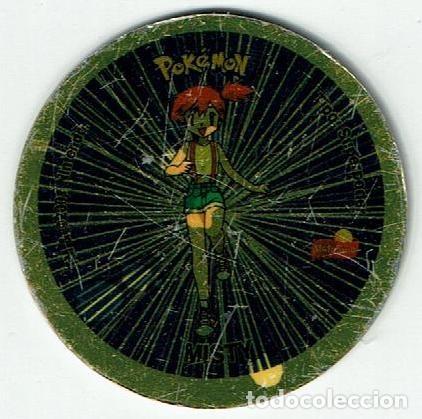 Juguetes antiguos y Juegos de colecci&oacute;n: COLECCI&Oacute;N TAZOS MATUTANO NINTENDO POK&Eacute;MON GIGANTAZO 4 ORO PLASTIFICADO MISTY ASH PERSONAJES ANIME