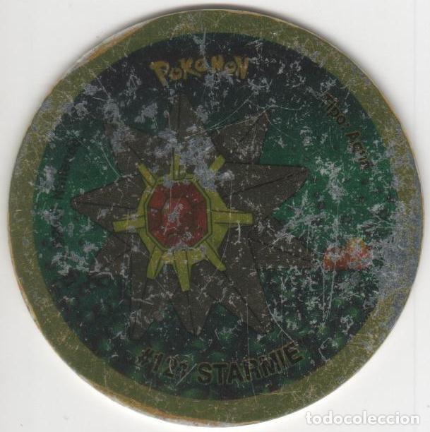 Juguetes antiguos y Juegos de colecci&oacute;n: COLECCI&Oacute;N TAZOS MATUTANO NINTENDO POK&Eacute;MON GIGANTAZO 4 ORO PLASTIFICADO #121 STARMIE #226 MANTINE