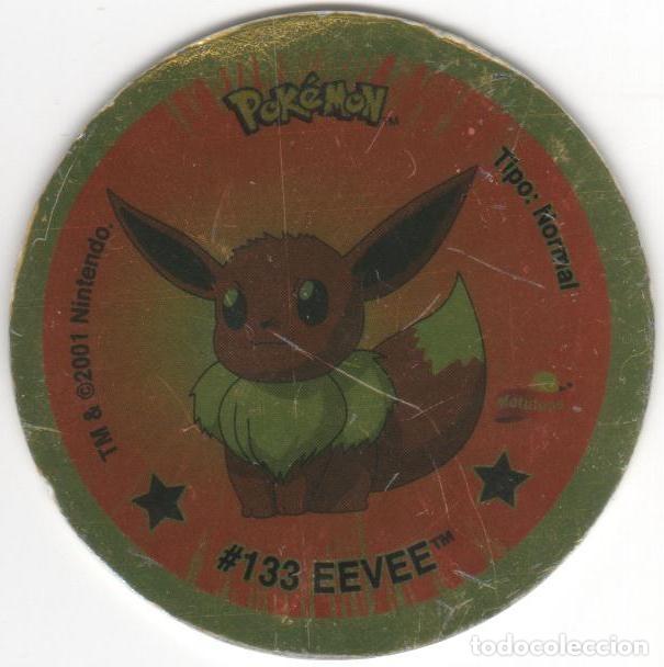 Juguetes antiguos y Juegos de colecci&oacute;n: COLECCI&Oacute;N TAZOS MATUTANO NINTENDO POK&Eacute;MON GIGANTAZO 4 ORO PLASTIFICADO #133 EEVEE #197 UMBREON