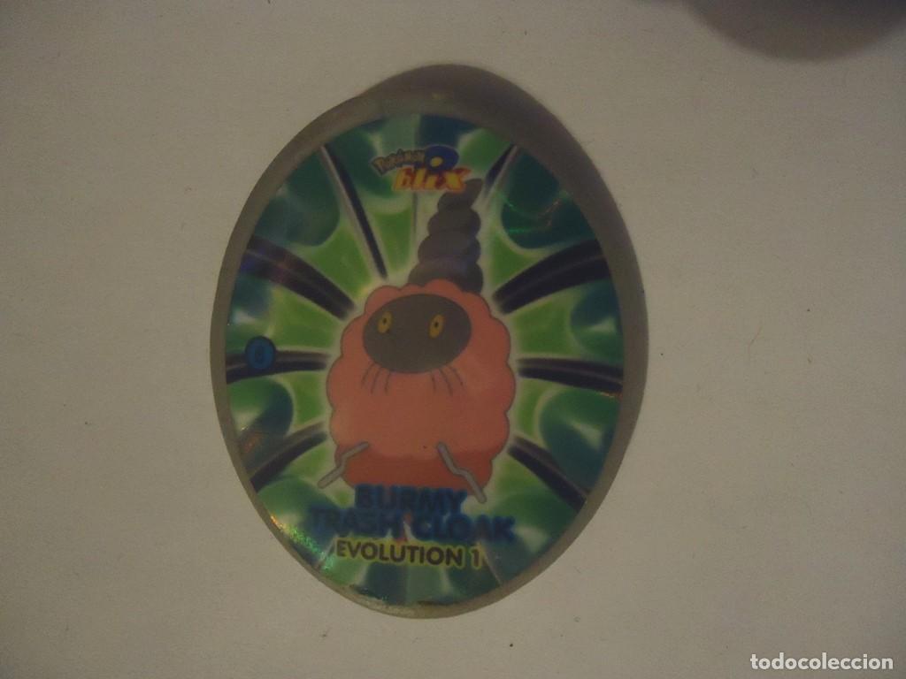 Juguetes antiguos y Juegos de colecci&oacute;n: COLECCI&Oacute;N TAZOS MATUTANO NINTENDO POK&Eacute;MON BLIX N&Uacute;MERO 6 BURMY TRASH CLOAK EVOLUTION 1 - 35 A&Ntilde;O 2009