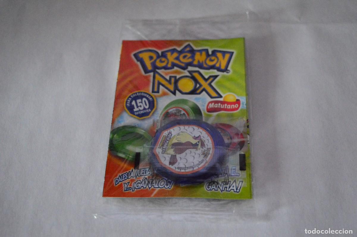 Juguetes antiguos y Juegos de colecci&oacute;n: COLECCI&Oacute;N TAZOS MATUTANO POK&Eacute;MON NOX TAZO CAPS POGS #016 PIDGEY EVOLUTION 1 PRECINTADO CHECKLIST