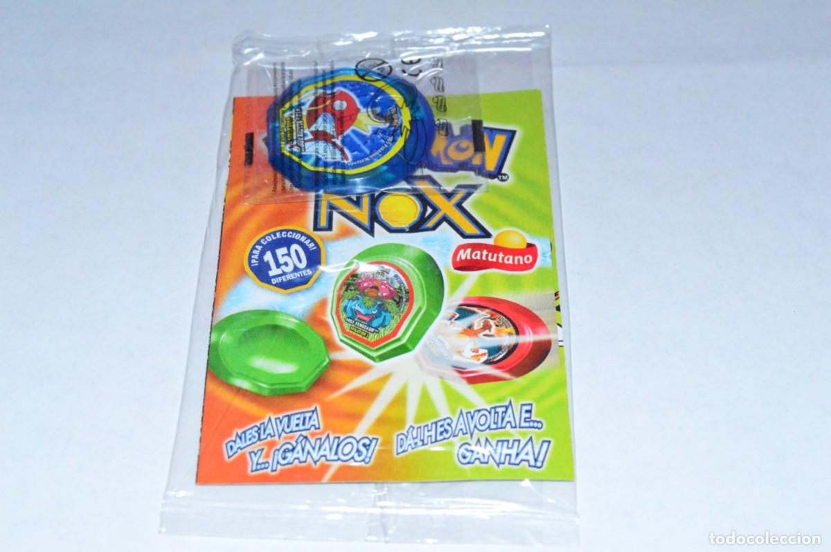 Juguetes antiguos y Juegos de colecci&oacute;n: COLECCI&Oacute;N TAZOS MATUTANO POK&Eacute;MON NOX TAZO CAPS POGS #129 MAGIKARP EVOLUTION 1 PRECINTADO CHECKLIST