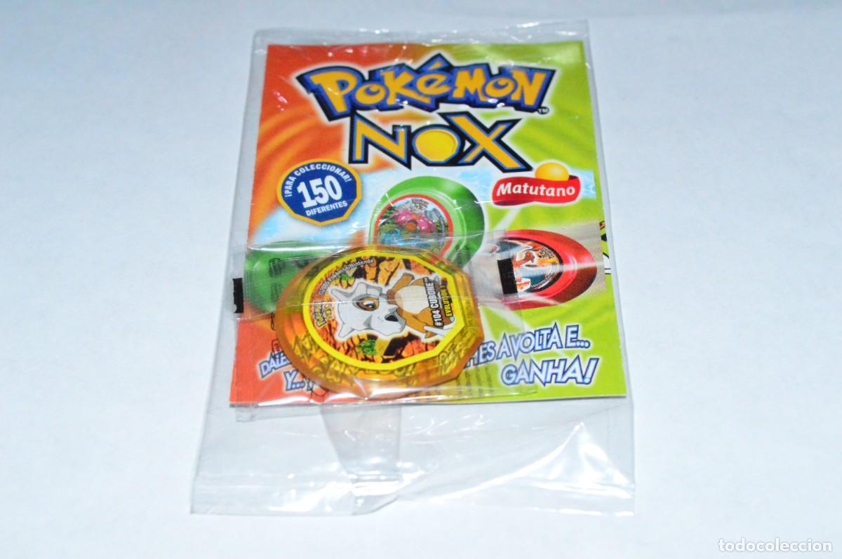 Juguetes antiguos y Juegos de colecci&oacute;n: COLECCI&Oacute;N TAZOS MATUTANO POK&Eacute;MON NOX TAZO CAPS POGS #104 CUBONE EVOLUTION 1 PRECINTADO CHECKLIST