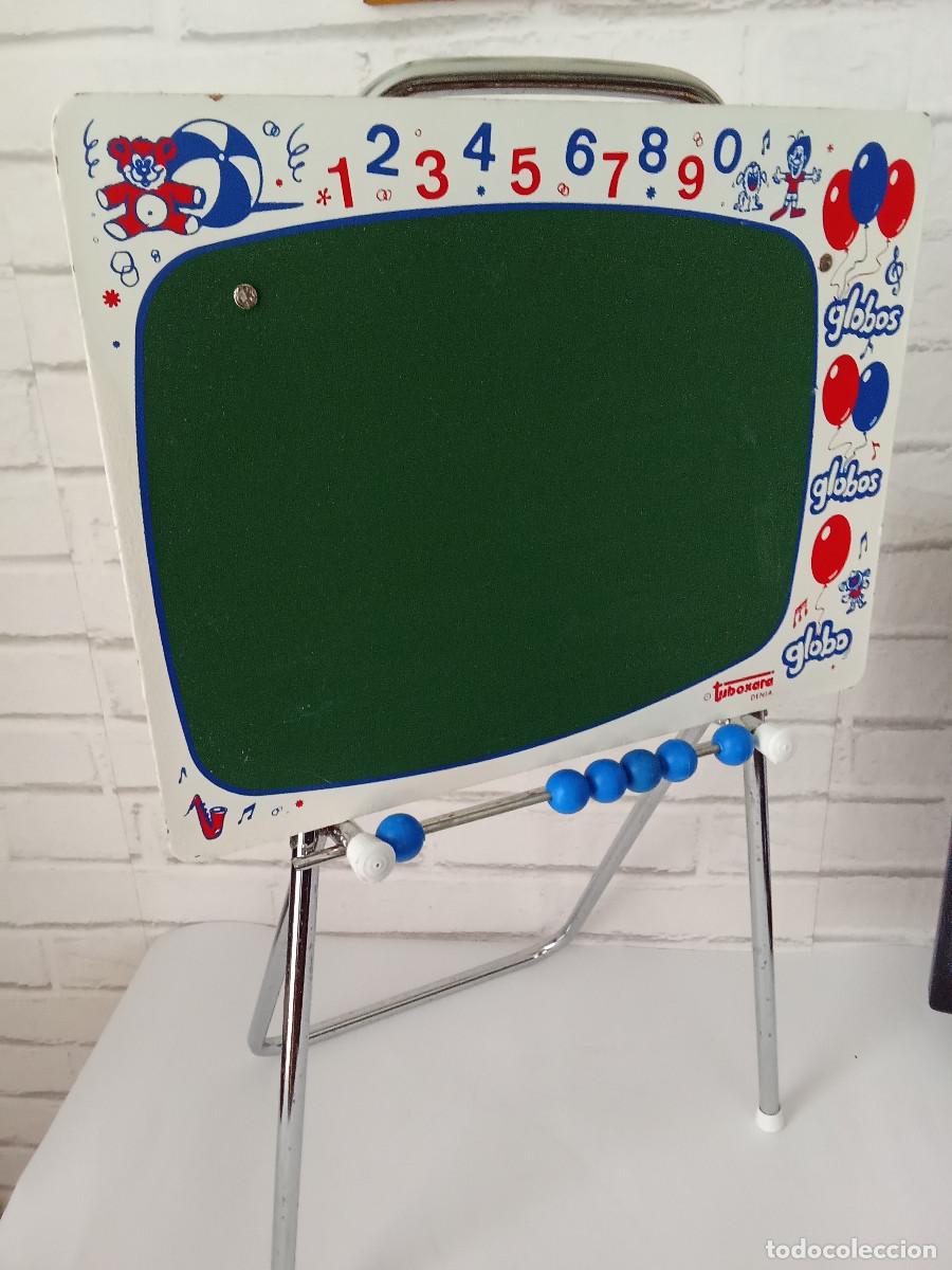 Juguetes antiguos y Juegos de colecci&oacute;n: Pizarra con patas T.V.E. Un globo,Dos globos,Tres globos a&ntilde;os 70 - Tuboxara Denia,Sin uso