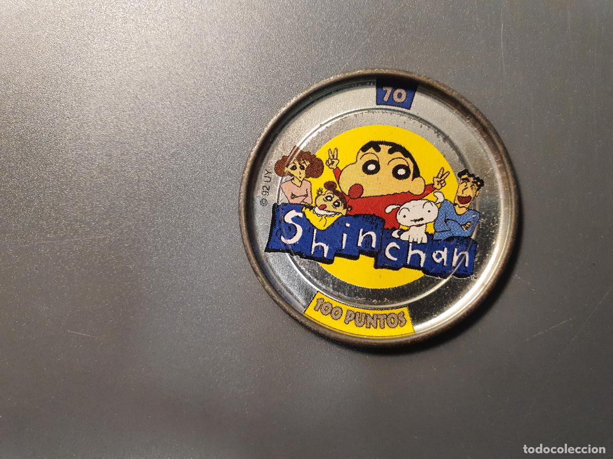 Juguetes antiguos y Juegos de colecci&oacute;n: TAZO CHAPA BOLLYCAO -- 1997 -- METAL RAPPERS SHINCHAN SHIN CHAN - ESPA&Ntilde;A -- N&ordm; 70