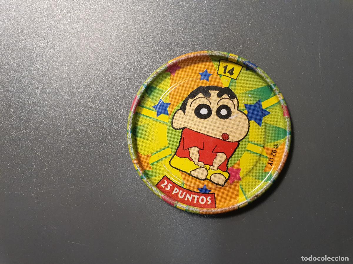 Juguetes antiguos y Juegos de colecci&oacute;n: TAZO CHAPA BOLLYCAO -- 1997 -- METAL RAPPERS SHINCHAN SHIN CHAN - ESPA&Ntilde;A -- N&ordm; 14