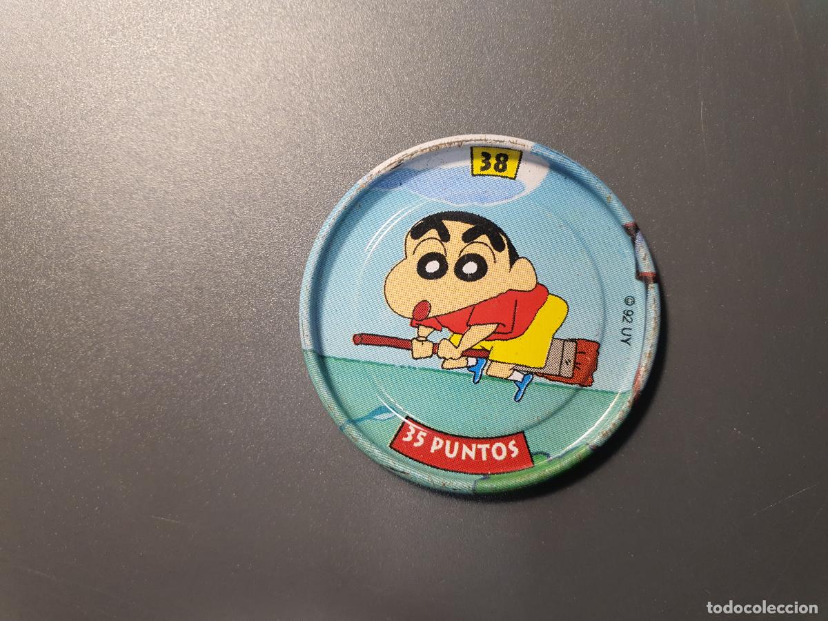 Juguetes antiguos y Juegos de colecci&oacute;n: TAZO CHAPA BOLLYCAO -- 1997 -- METAL RAPPERS SHINCHAN SHIN CHAN - ESPA&Ntilde;A -- N&ordm; 38