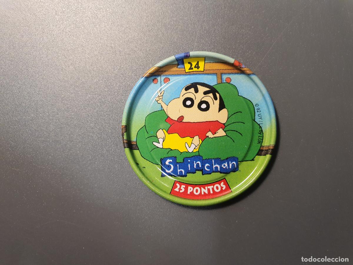 Juguetes antiguos y Juegos de colecci&oacute;n: TAZO CHAPA BOLLYCAO -- 1997 -- METAL RAPPERS SHINCHAN SHIN CHAN - ESPA&Ntilde;A -- N&ordm; 24
