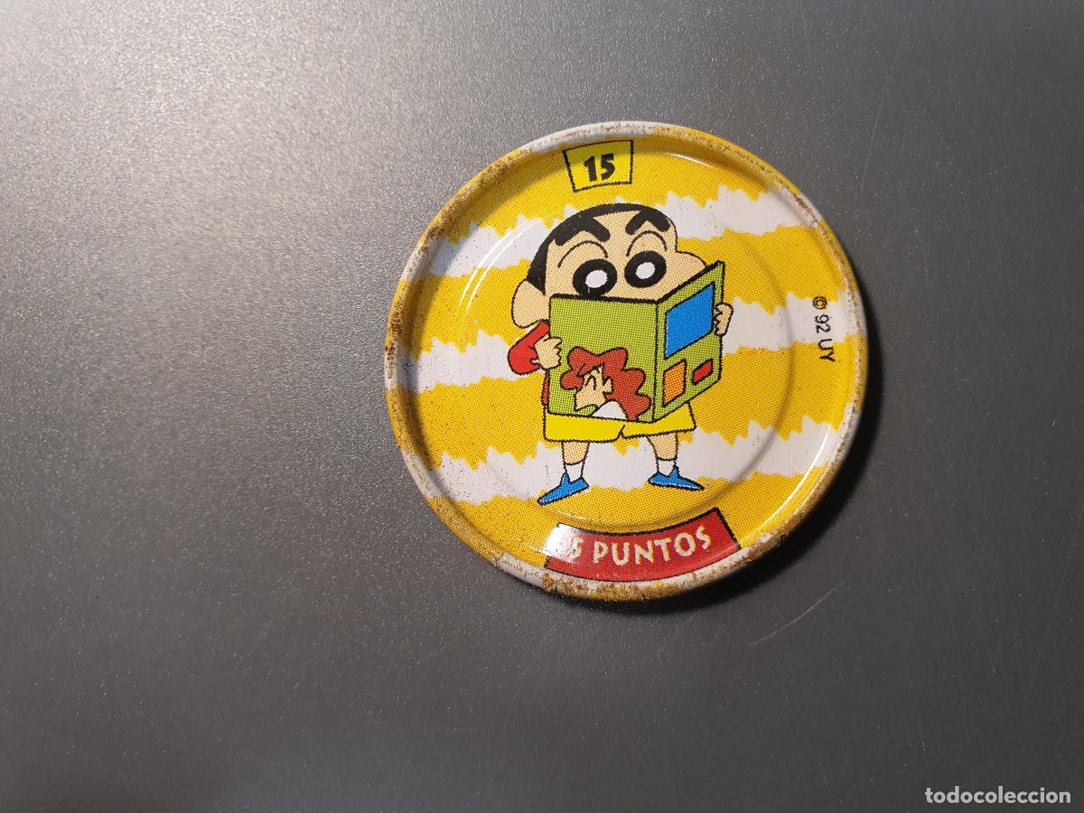 Juguetes antiguos y Juegos de colecci&oacute;n: TAZO CHAPA BOLLYCAO -- 1997 -- METAL RAPPERS SHINCHAN SHIN CHAN - ESPA&Ntilde;A -- N&ordm; 15