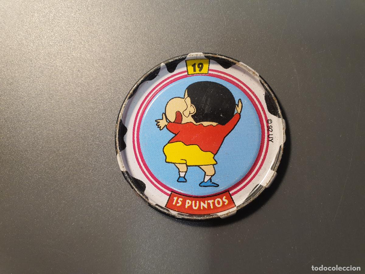 Juguetes antiguos y Juegos de colecci&oacute;n: TAZO CHAPA BOLLYCAO -- 1997 -- METAL RAPPERS SHINCHAN SHIN CHAN - ESPA&Ntilde;A -- N&ordm; 19