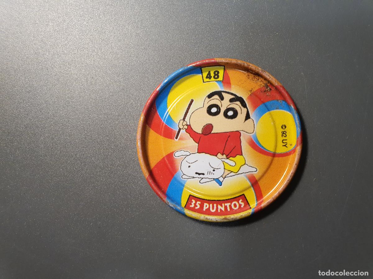 Juguetes antiguos y Juegos de colecci&oacute;n: TAZO CHAPA BOLLYCAO -- 1997 -- METAL RAPPERS SHINCHAN SHIN CHAN - ESPA&Ntilde;A -- N&ordm; 48