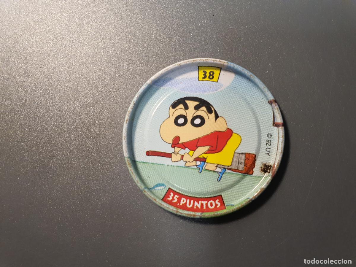 Juguetes antiguos y Juegos de colecci&oacute;n: TAZO CHAPA BOLLYCAO -- 1997 -- METAL RAPPERS SHINCHAN SHIN CHAN - ESPA&Ntilde;A -- N&ordm; 38