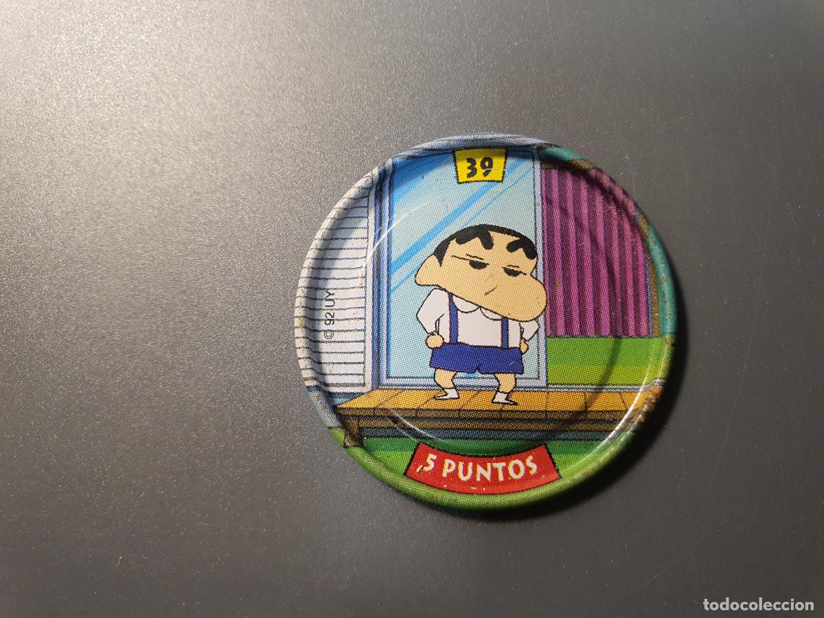 Juguetes antiguos y Juegos de colecci&oacute;n: TAZO CHAPA BOLLYCAO -- 1997 -- METAL RAPPERS SHINCHAN SHIN CHAN - ESPA&Ntilde;A -- N&ordm; 39