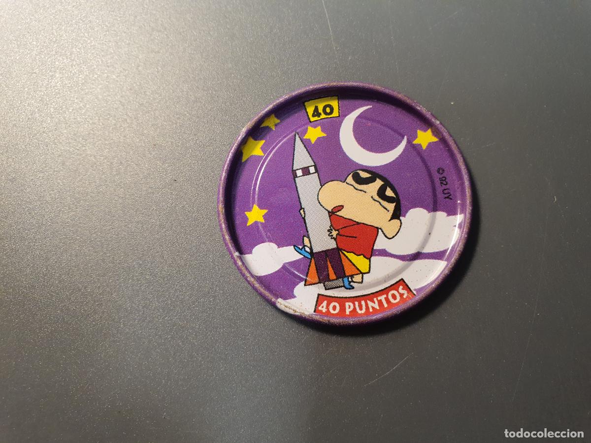 Juguetes antiguos y Juegos de colecci&oacute;n: TAZO CHAPA BOLLYCAO -- 1997 -- METAL RAPPERS SHINCHAN SHIN CHAN - ESPA&Ntilde;A -- N&ordm; 40
