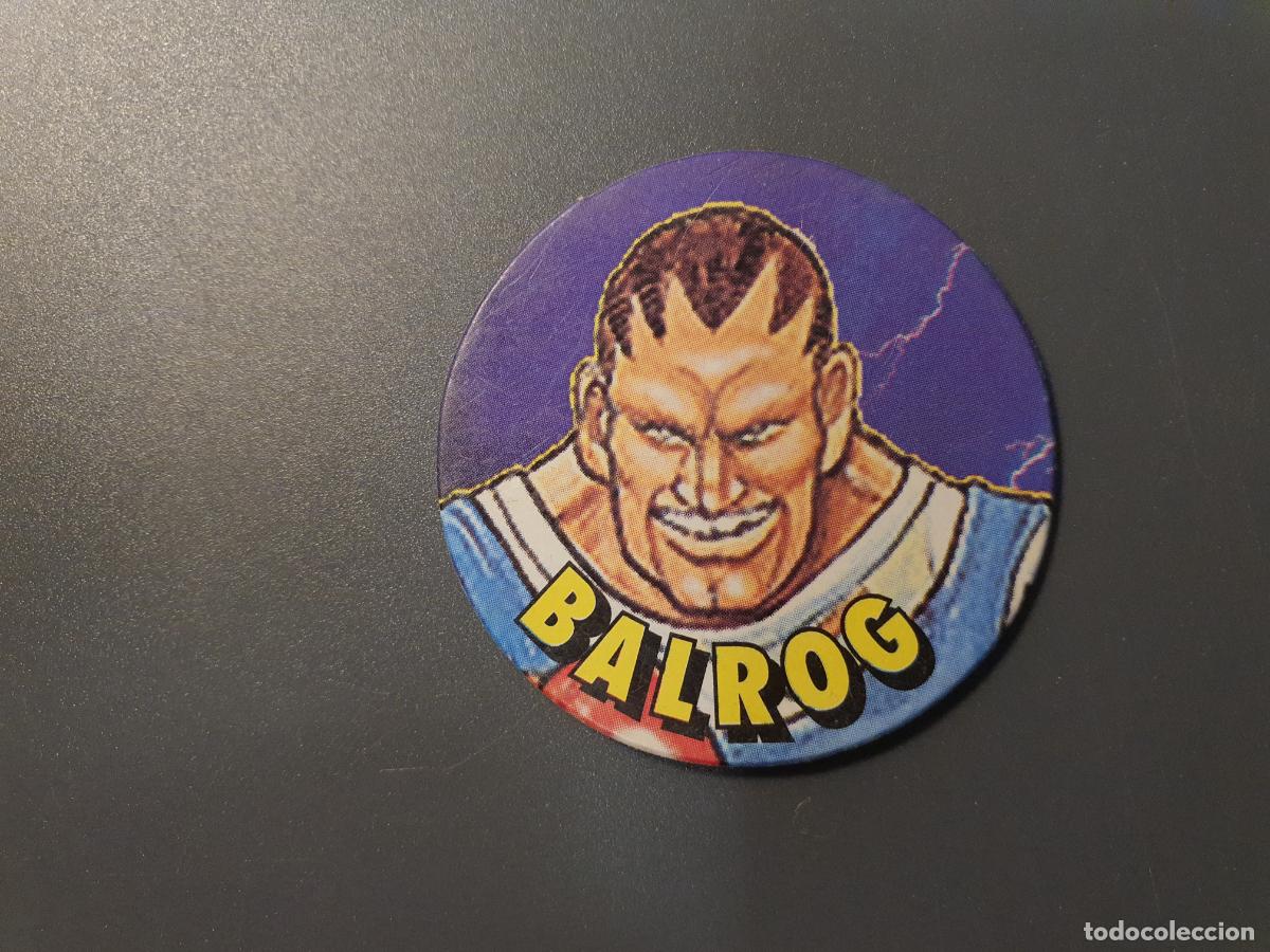 Juguetes antiguos y Juegos de colecci&oacute;n: TAZO CHICLE VIDAL - ESPA&Ntilde;A - STREET FIGHTER II 2 - N&ordm; 34