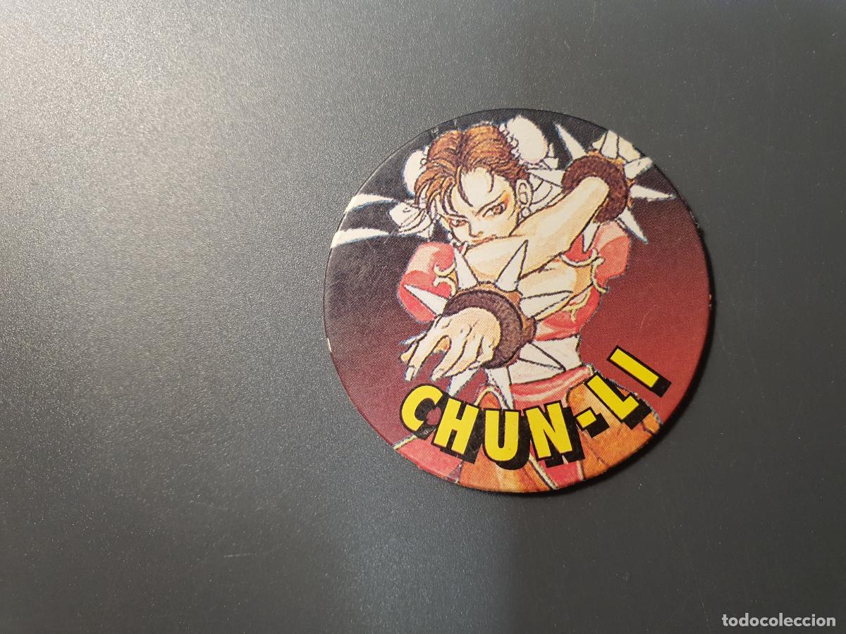 Juguetes antiguos y Juegos de colecci&oacute;n: TAZO CHICLE VIDAL - ESPA&Ntilde;A - STREET FIGHTER II 2 - N&ordm; 18