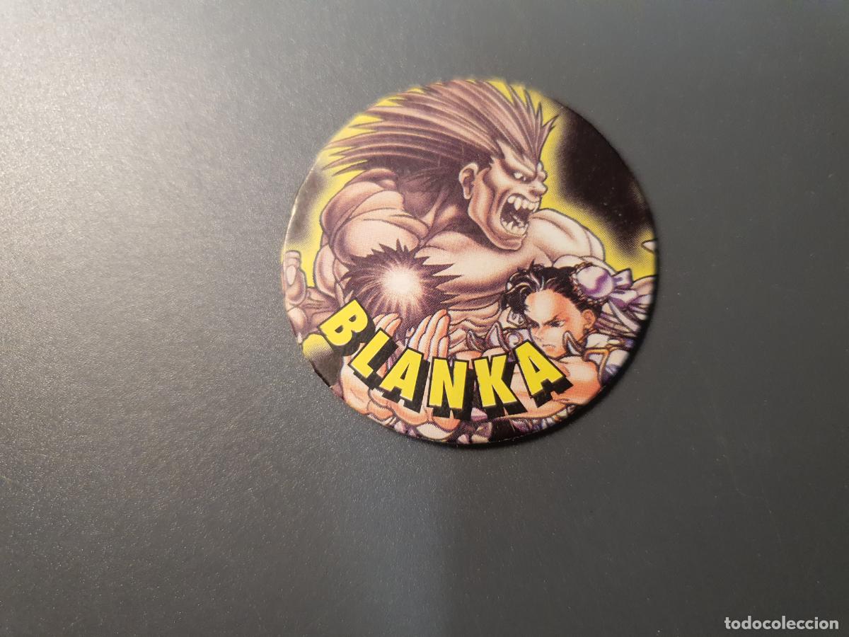 Juguetes antiguos y Juegos de colecci&oacute;n: TAZO CHICLE VIDAL - ESPA&Ntilde;A - STREET FIGHTER II 2 - N&ordm; 35