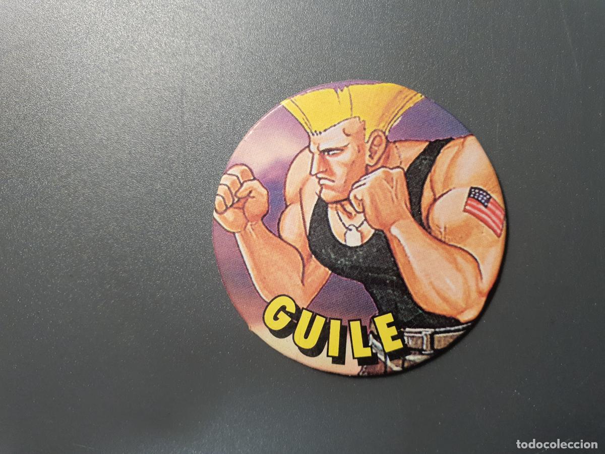 Juguetes antiguos y Juegos de colecci&oacute;n: TAZO CHICLE VIDAL - ESPA&Ntilde;A - STREET FIGHTER II 2 - N&ordm; 25