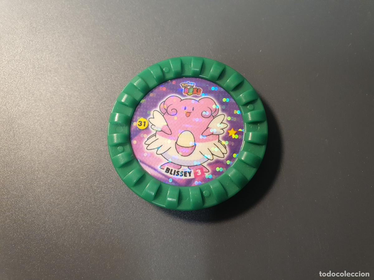 Juguetes antiguos y Juegos de colecci&oacute;n: TAZO POKEMON -- A&Ntilde;O 2007 -- POKEMON ROKS -- CHIPICAO -- N&ordm; 31 CIRCULO AMARILLO