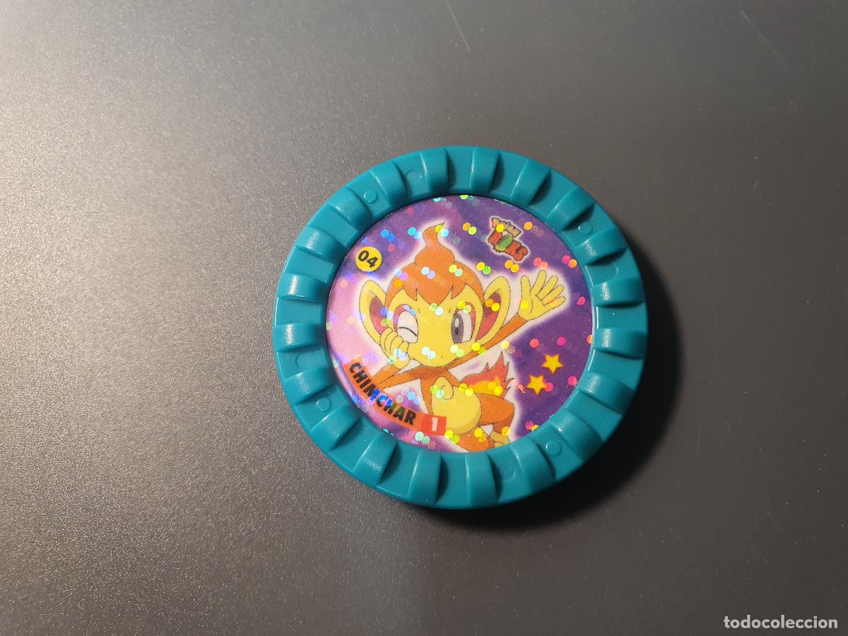 Juguetes antiguos y Juegos de colecci&oacute;n: TAZO POKEMON -- A&Ntilde;O 2007 -- POKEMON ROKS -- CHIPICAO -- N&ordm; 4 CIRCULO AMARILLO
