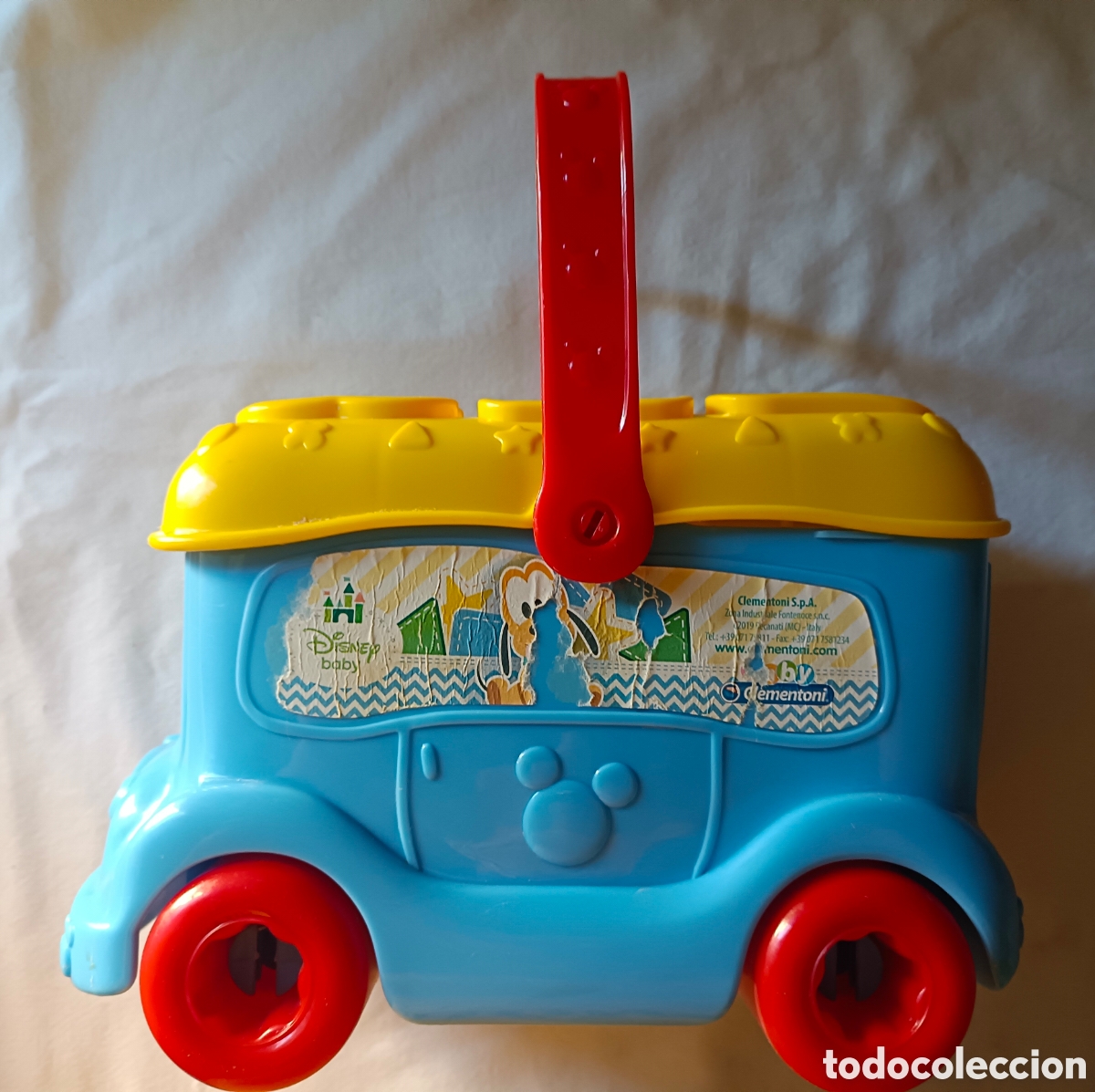 Juguetes antiguos y Juegos de colecci&oacute;n: Coche Cami&oacute;n educativo con piezas