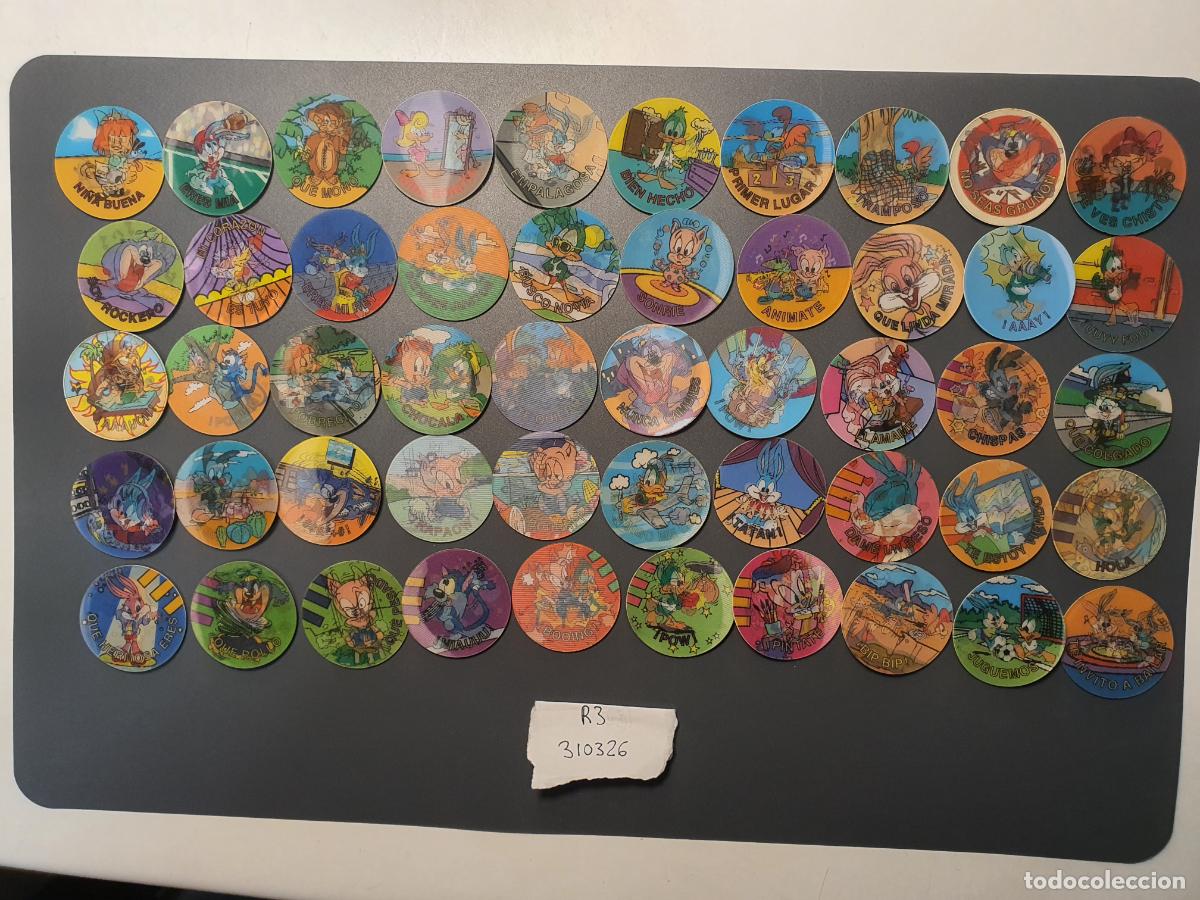Juguetes antiguos y Juegos de colecci&oacute;n: COLECCION COMPLETA 50 DE 50 TAZOS MATUTANO 1994 - MAGIC TAZO - LOONEY TUNES -