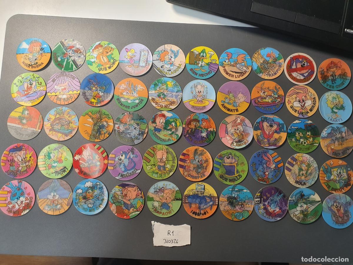 Juguetes antiguos y Juegos de colecci&oacute;n: COLECCION COMPLETA 50 DE 50 TAZOS MATUTANO 1994 - MAGIC TAZO - LOONEY TUNES -