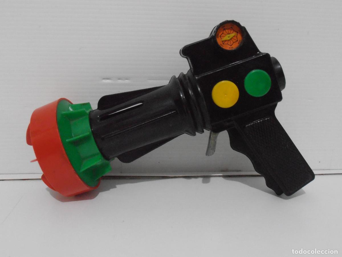 Juguetes antiguos y Juegos de colecci&oacute;n: PISTOLA ESPACIAL, MARCA KUXAN, MADE IN SPAIN, A&Ntilde;OS 60 FUNCIONANDO