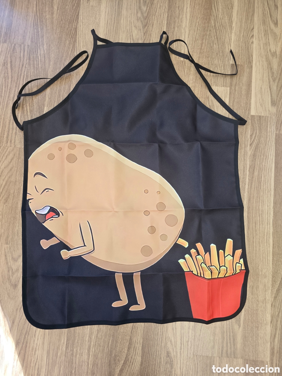 Juguetes antiguos y Juegos de colecci&oacute;n: Delantal divertido patata y patatas fritas nuevo