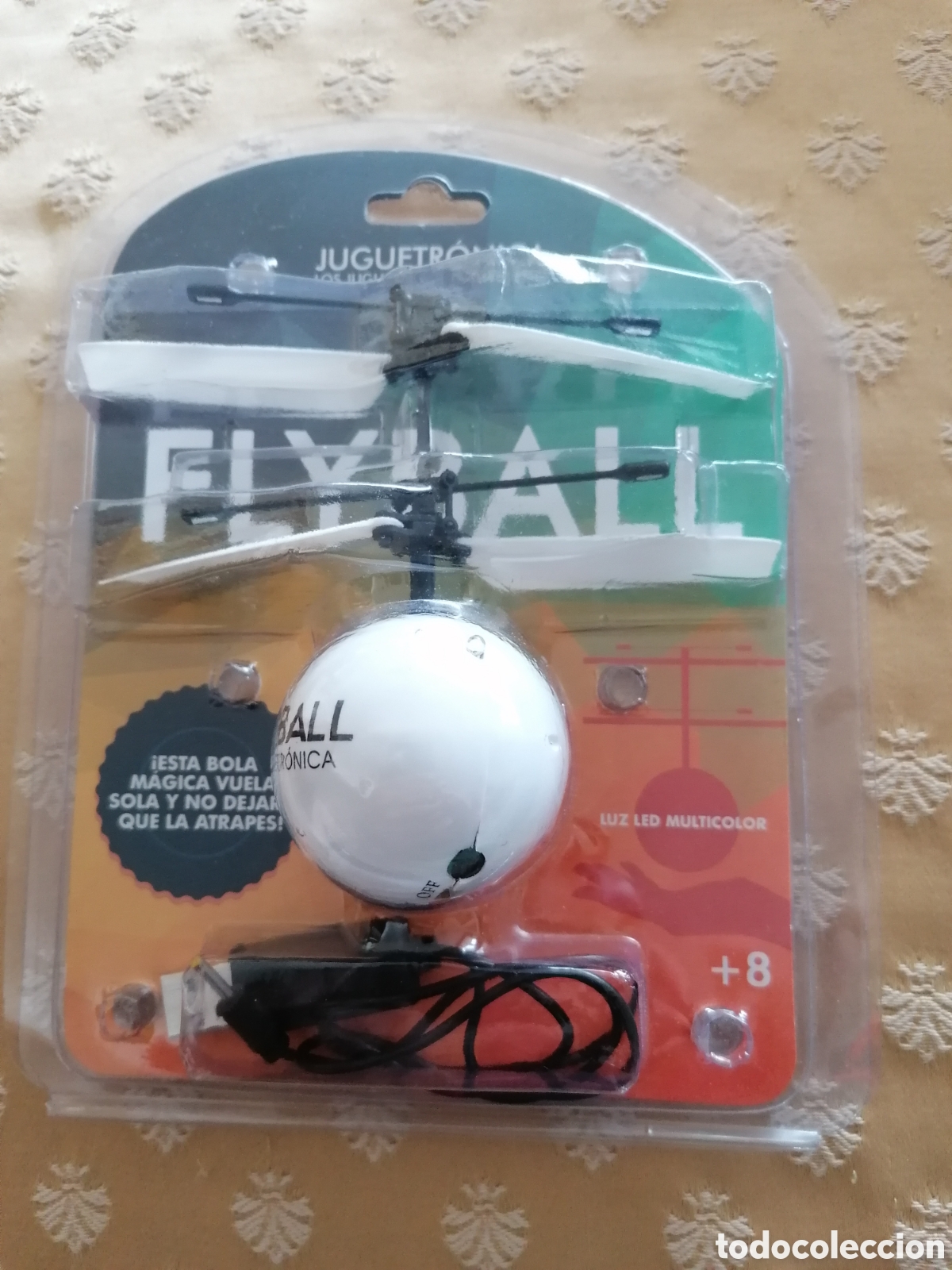 Juguetes antiguos y Juegos de colecci&oacute;n: Flyball. Bola M&aacute;gica. Juguetr&oacute;nica.Los Juguetes Del Futuro,Hoy.Luz LED Multicolor