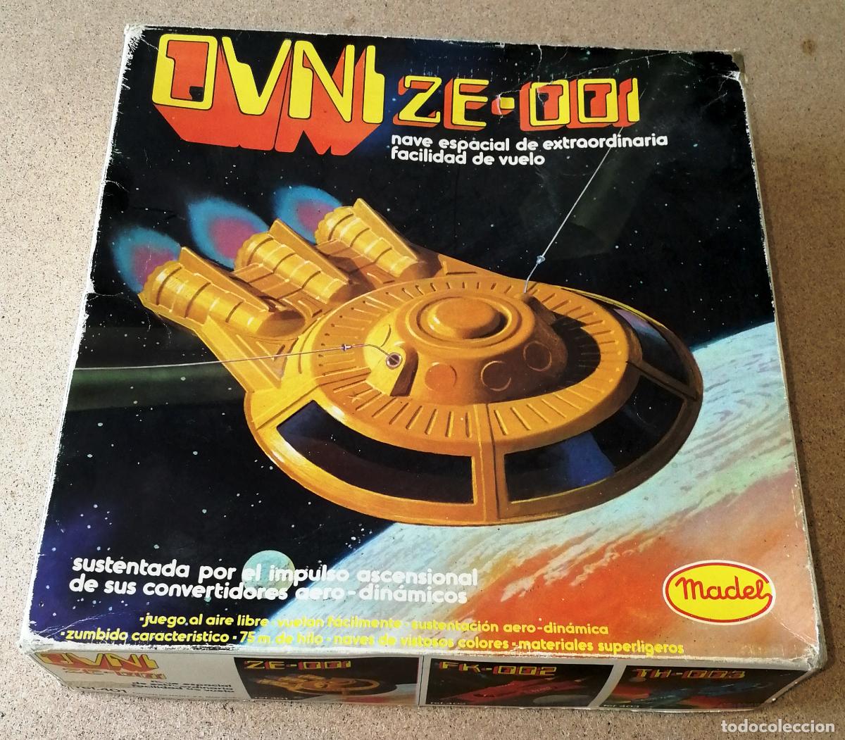 Juguetes antiguos y Juegos de colecci&oacute;n: OVNI ZE-001 [COMETA]. MADEL REF. 401