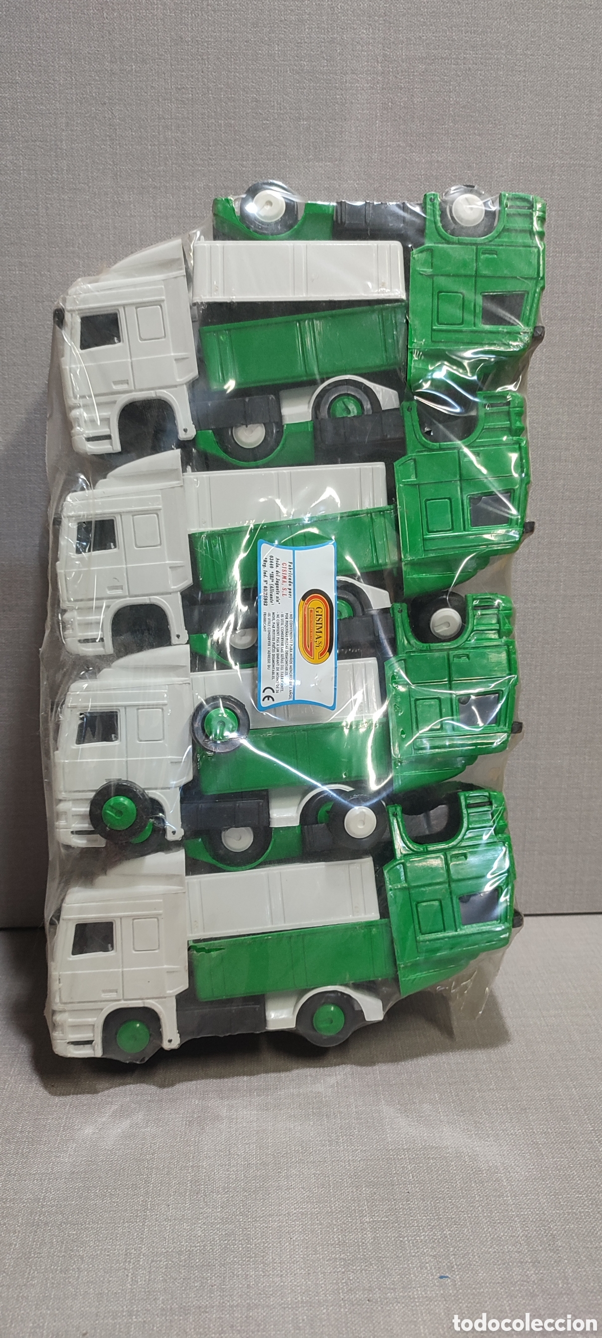 Juguetes antiguos y Juegos de colecci&oacute;n: Gisima, bl&iacute;ster camiones de kiosko, juguetes Gisima. Leer bien descripci&oacute;n