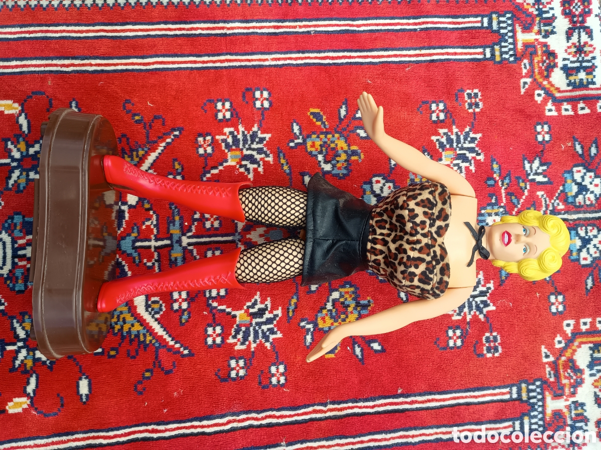 Juguetes antiguos y Juegos de colecci&oacute;n: Mu&ntilde;eca mec&aacute;nica funcinando