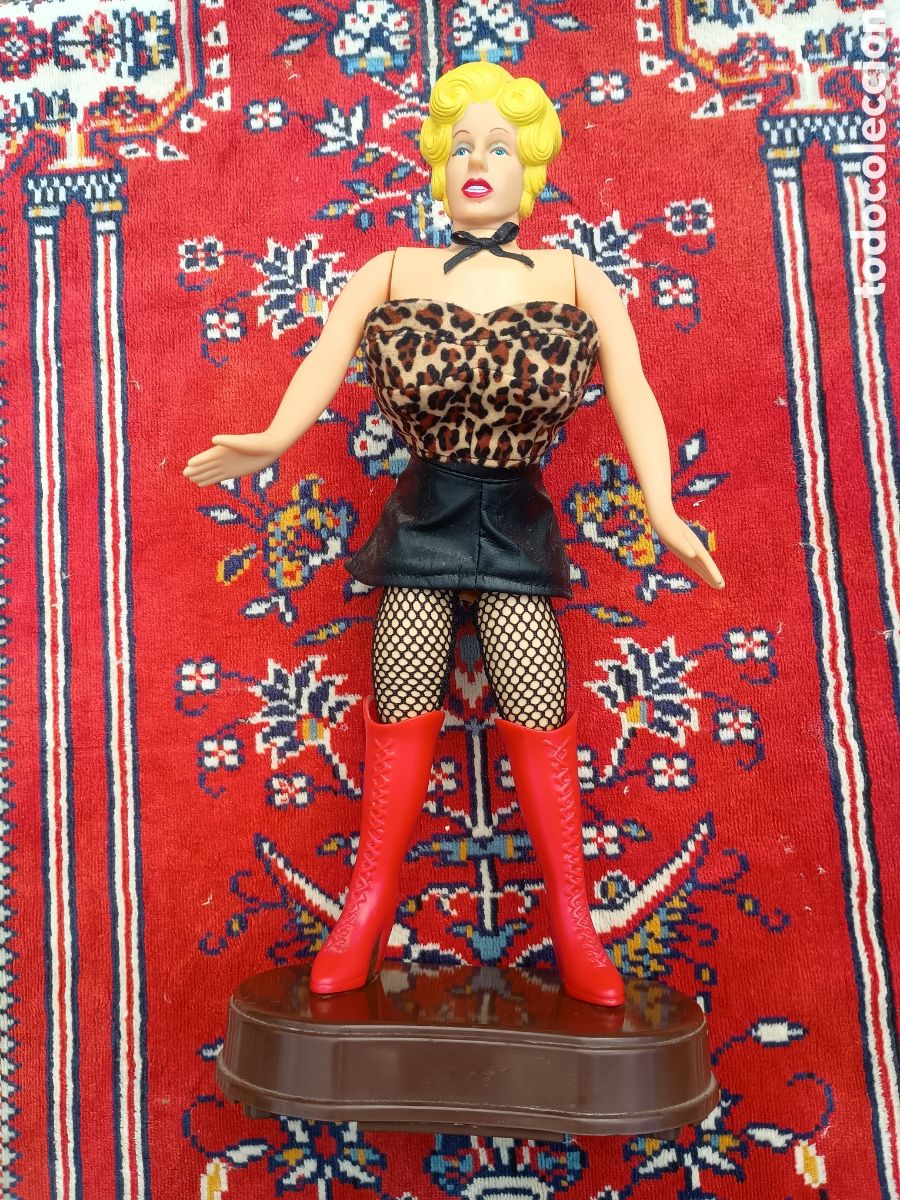 Jouets Anciens et Jeux de collection: Mu&ntilde;eca mec&aacute;nica funcinando