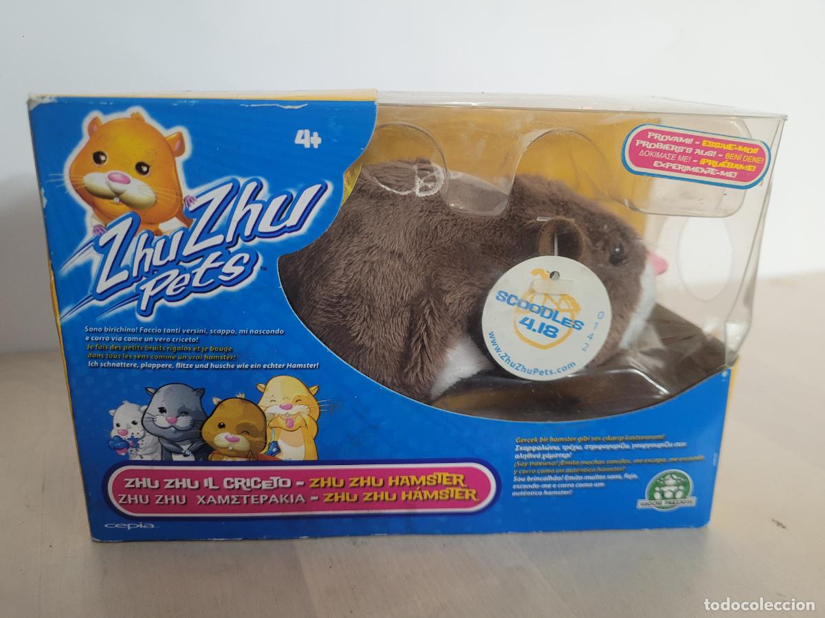 Juguetes antiguos y Juegos de colecci&oacute;n: mu&ntilde;eco hamster zhu zhu pets giochi preziosi nuevo en caja