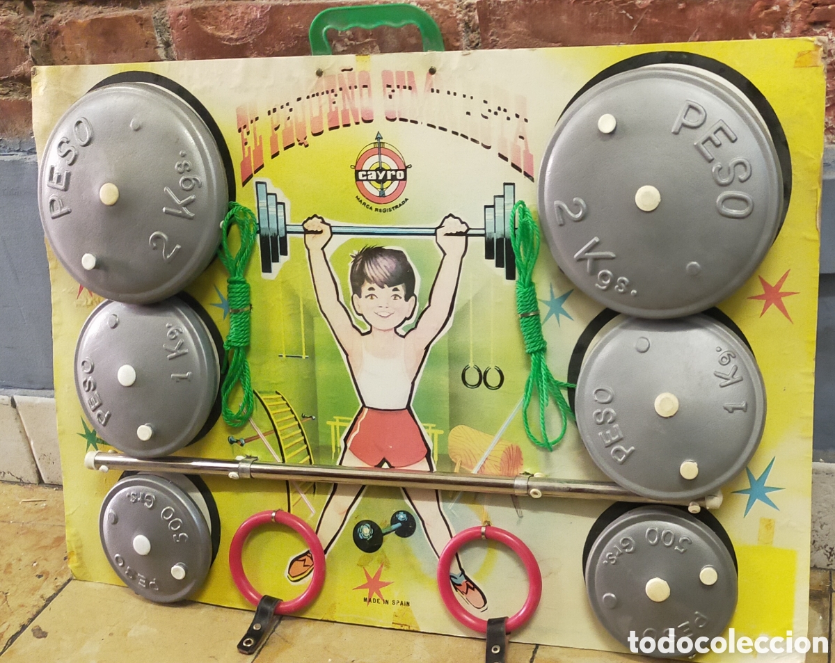 Juguetes antiguos y Juegos de colecci&oacute;n: Juguete Vintage Gimnasio Cayro El Peque&ntilde;o Gimnasta