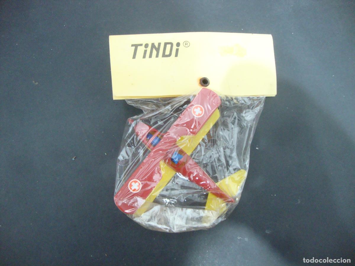 Juguetes antiguos y Juegos de colecci&oacute;n: AVION PLASTICO QUIOSCO MARCA TINDI EN BLISTER