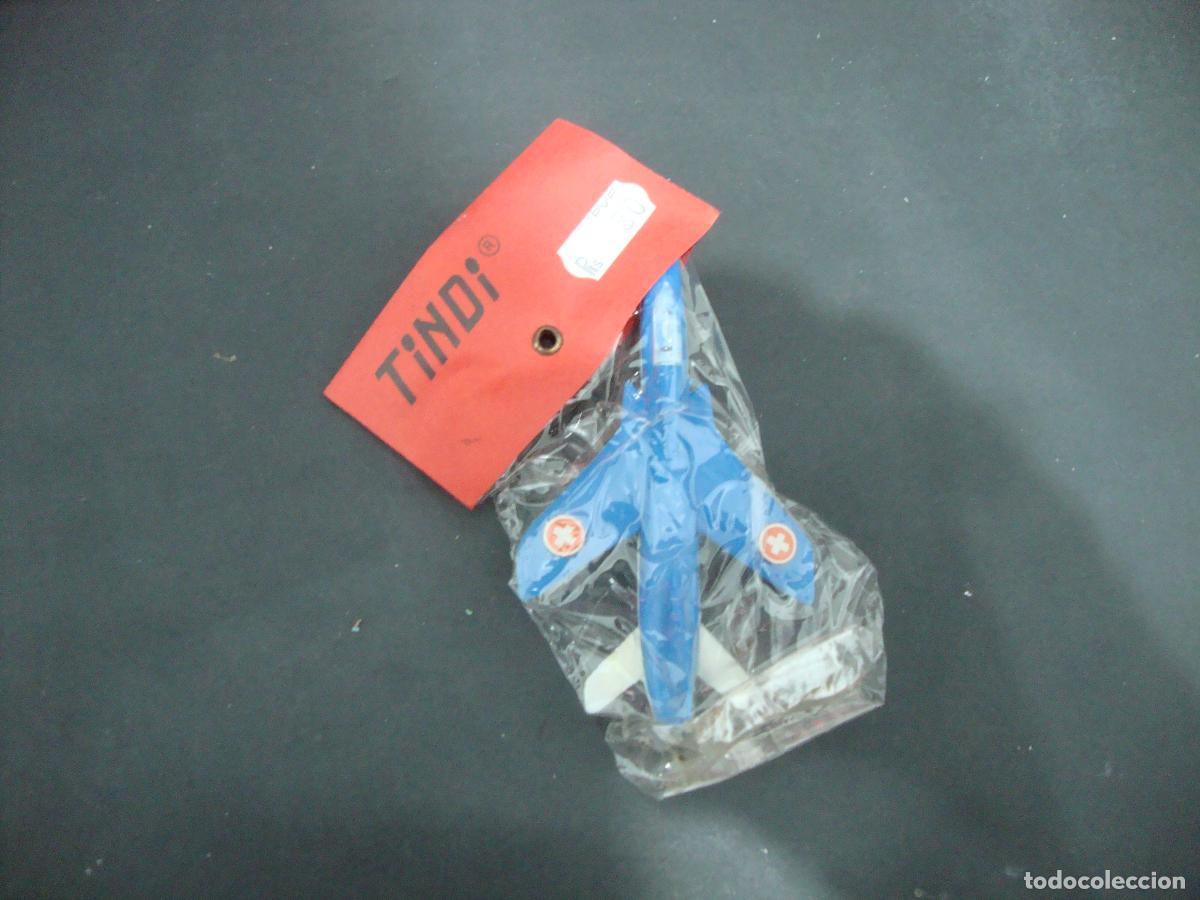 Juguetes antiguos y Juegos de colecci&oacute;n: AVION PLASTICO QUIOSCO MARCA TINDI EN BLISTER