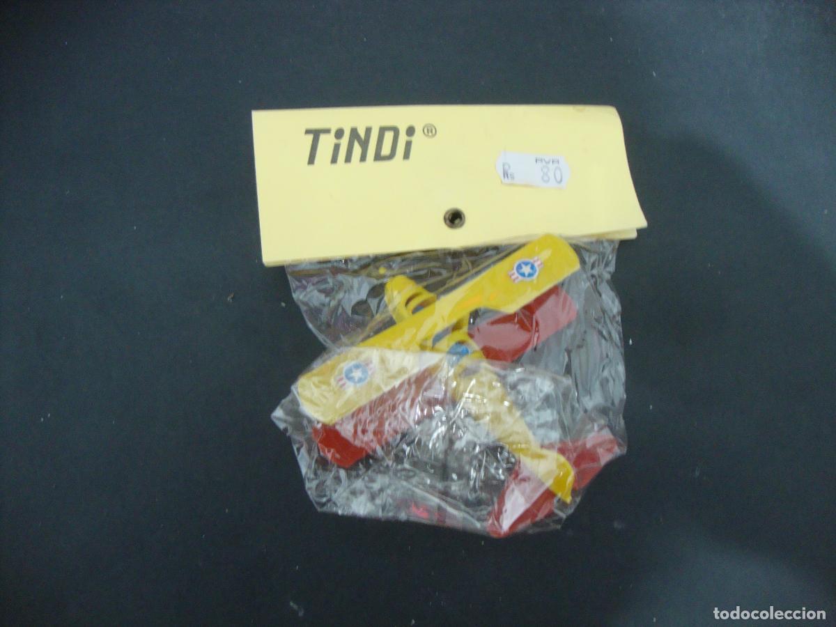 Juguetes antiguos y Juegos de colecci&oacute;n: AVION PLASTICO QUIOSCO MARCA TINDI EN BLISTER