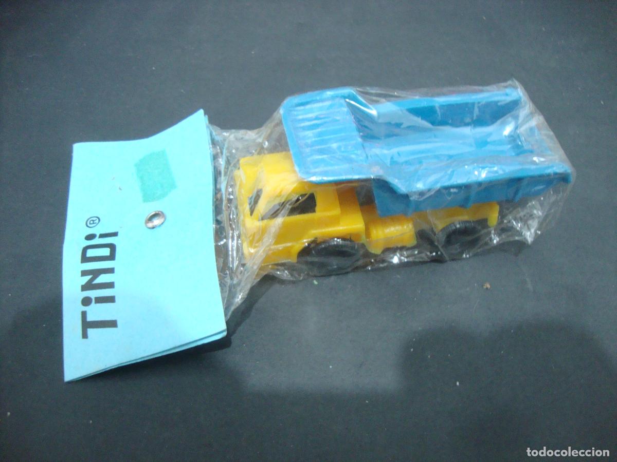 Juguetes antiguos y Juegos de colecci&oacute;n: CAMION PLASTICO QUIOSCO MARCA TINDI EN BLISTER