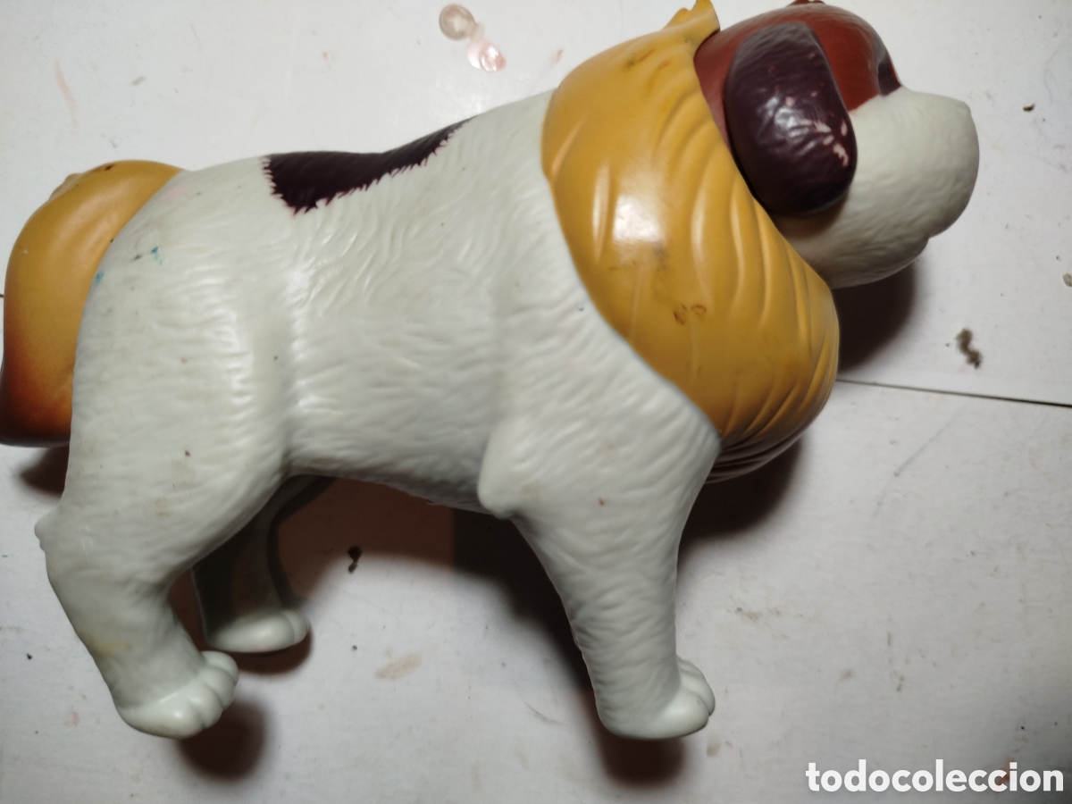 Juguetes antiguos y Juegos de colecci&oacute;n: Figura perro de Heidi XL