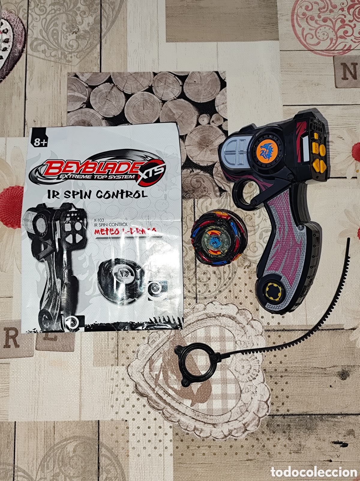 Juguetes antiguos y Juegos de colecci&oacute;n: Beyblade Meteo L-Drago X-103 IR Spin Control