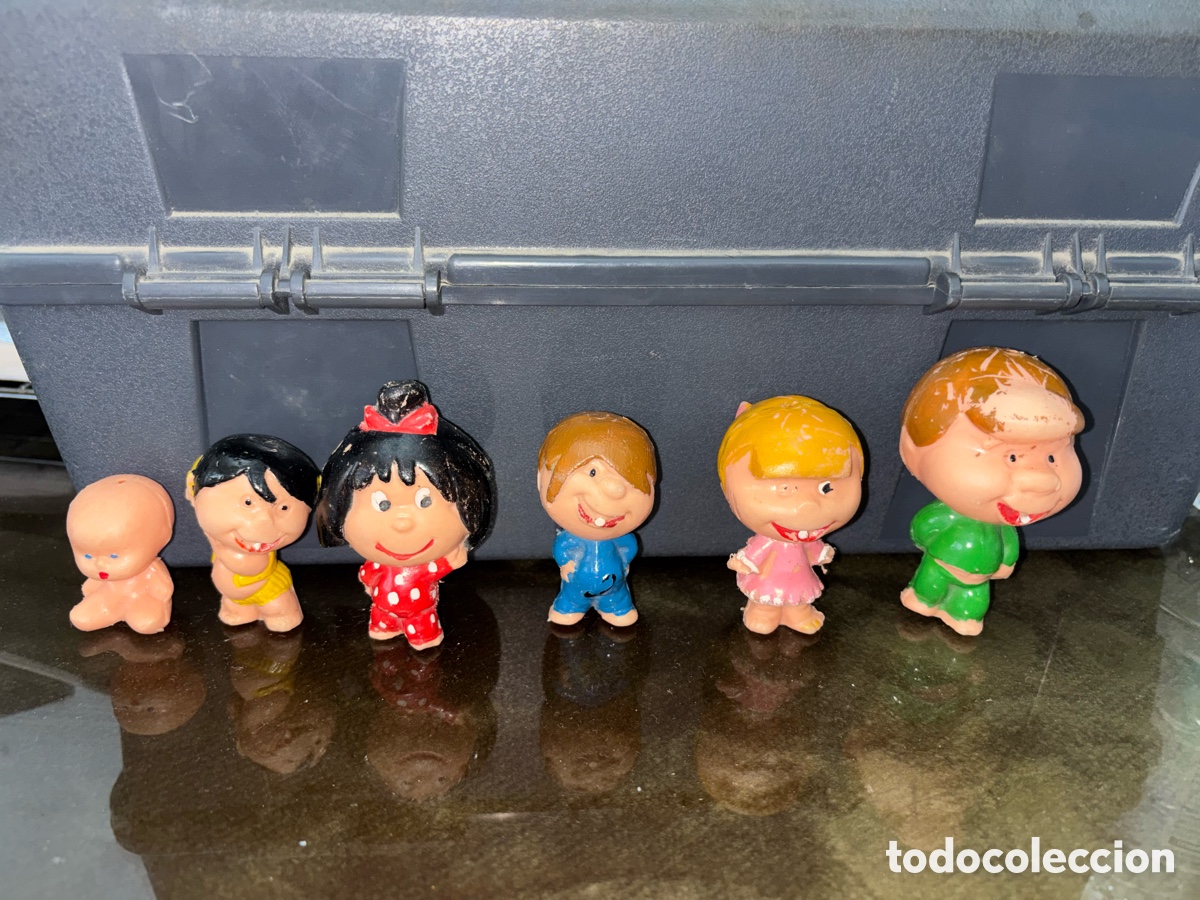 Juguetes antiguos y Juegos de colecci&oacute;n: Familia Teler&iacute;n en pl&aacute;stico