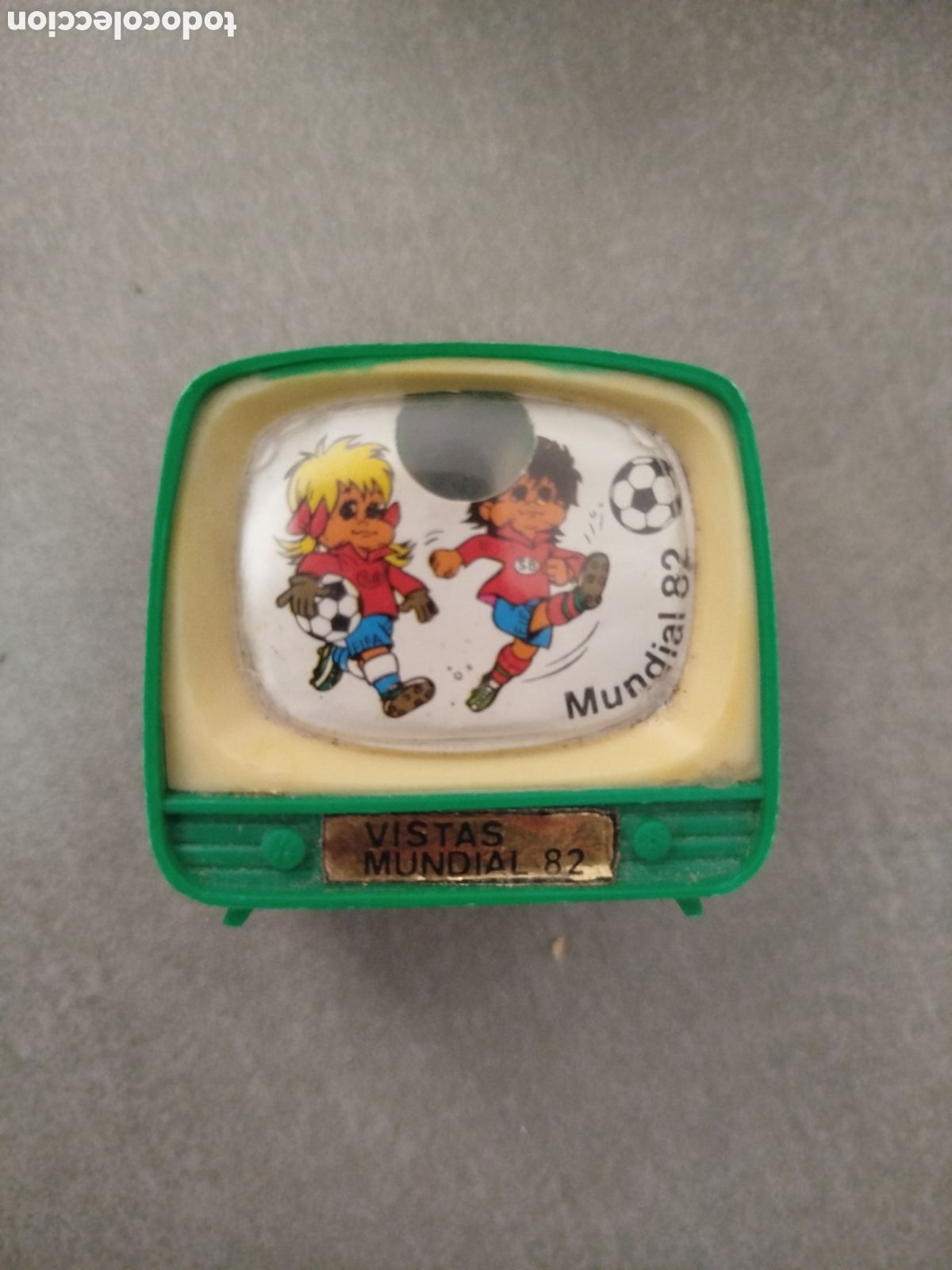 Juguetes antiguos y Juegos de colecci&oacute;n: Televisi&oacute;n vistas mundial 82