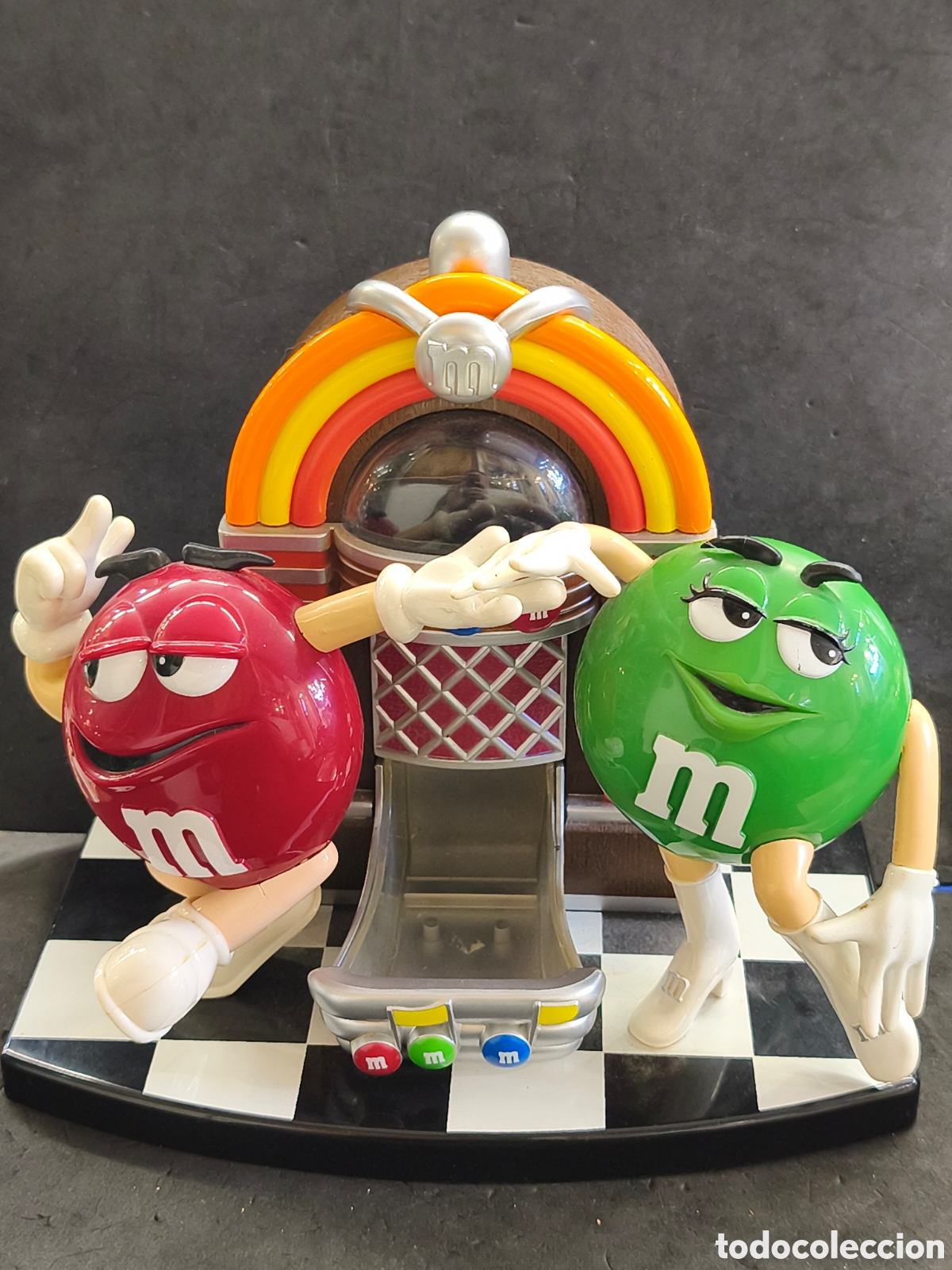 Juguetes antiguos y Juegos de colecci&oacute;n: Dispensador original M&MS