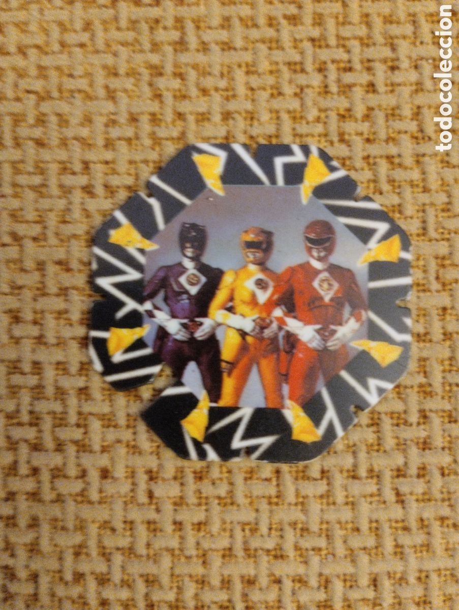 Juguetes antiguos y Juegos de colecci&oacute;n: Black Tazo Matutano PowerRangers