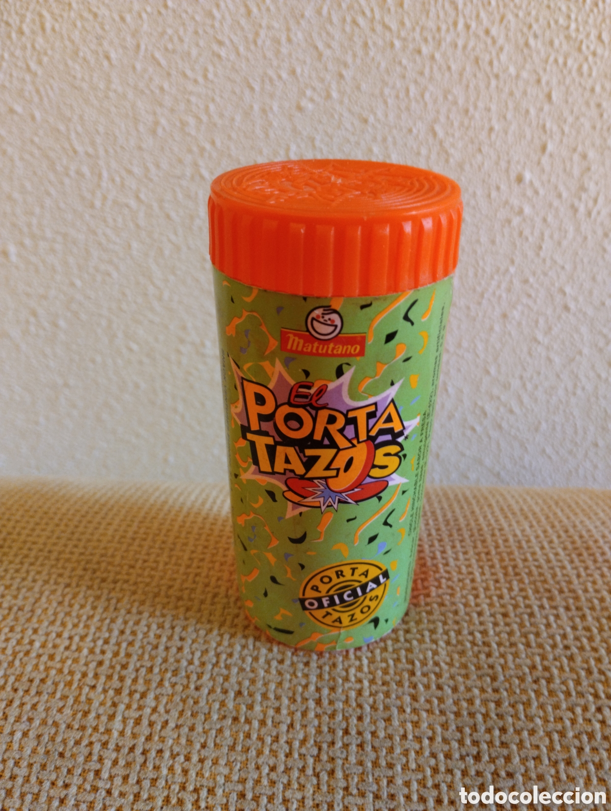 Juguetes antiguos y Juegos de colecci&oacute;n: Portatazos Matutano Chicle hinchable sabor fresa